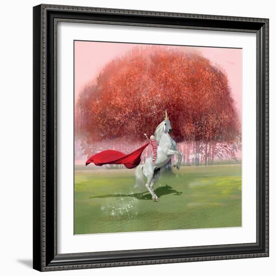 Unicorn Ride-Nancy Tillman-Framed Art Print