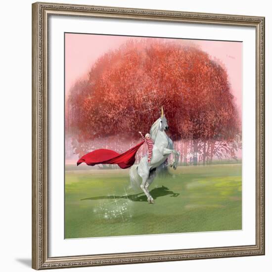 Unicorn Ride-Nancy Tillman-Framed Art Print