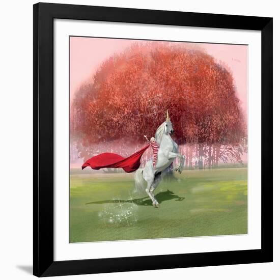 Unicorn Ride-Nancy Tillman-Framed Art Print