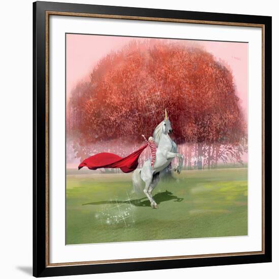 Unicorn Ride-Nancy Tillman-Framed Art Print