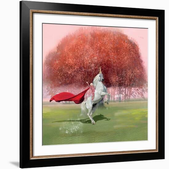 Unicorn Ride-Nancy Tillman-Framed Art Print