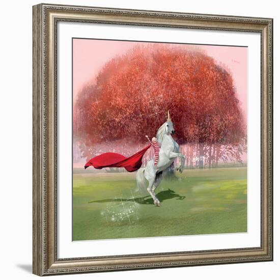 Unicorn Ride-Nancy Tillman-Framed Art Print