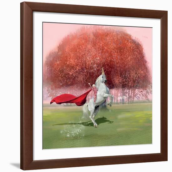 Unicorn Ride-Nancy Tillman-Framed Art Print