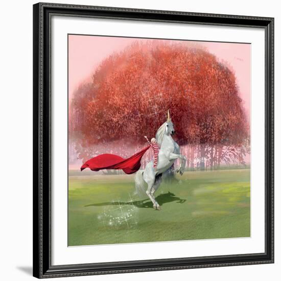 Unicorn Ride-Nancy Tillman-Framed Giclee Print