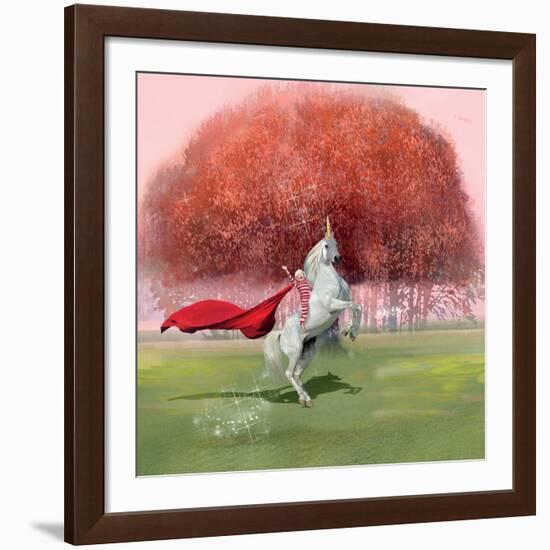 Unicorn Ride-Nancy Tillman-Framed Giclee Print