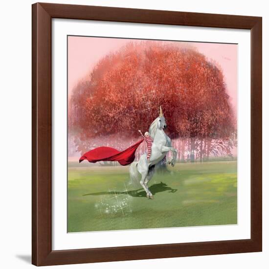 Unicorn Ride-Nancy Tillman-Framed Giclee Print