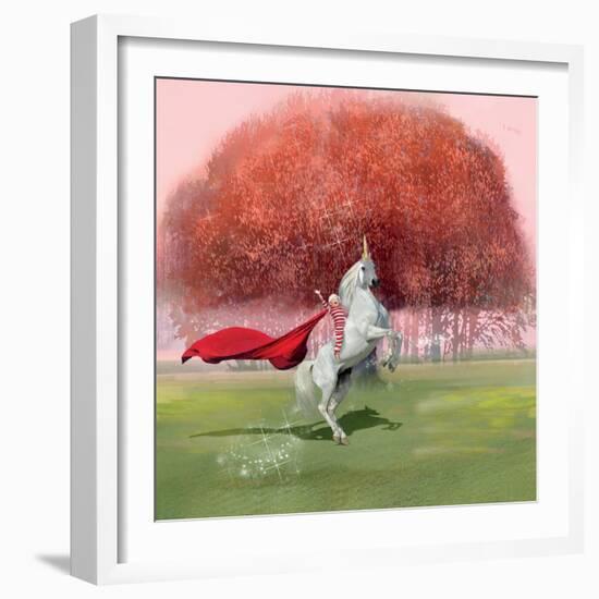 Unicorn Ride-Nancy Tillman-Framed Art Print