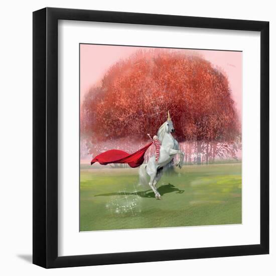 Unicorn Ride-Nancy Tillman-Framed Art Print