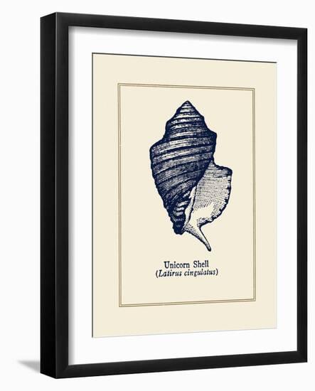 Unicorn Shell-Gregory Gorham-Framed Art Print