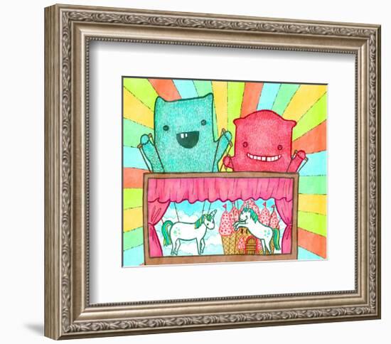 Unicorn Theater-My Zoetrope-Framed Giclee Print