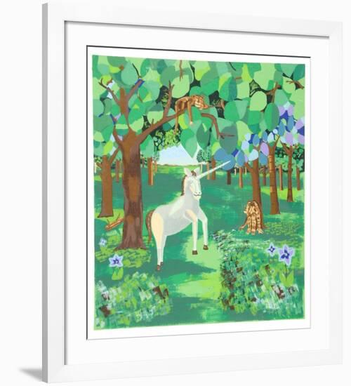 Unicorn-Aymon de Roussy de Sales-Framed Limited Edition