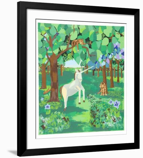 Unicorn-Aymon de Roussy de Sales-Framed Limited Edition