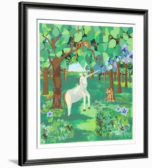 Unicorn-Aymon de Roussy de Sales-Framed Limited Edition