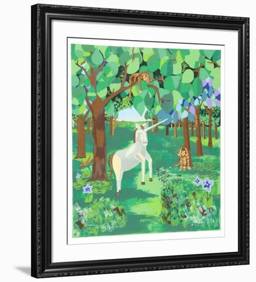 Unicorn-Aymon de Roussy de Sales-Framed Limited Edition