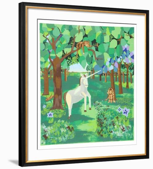 Unicorn-Aymon de Roussy de Sales-Framed Limited Edition