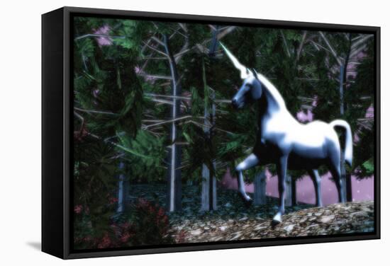 Unicorn-Christian Darkin-Framed Premier Image Canvas