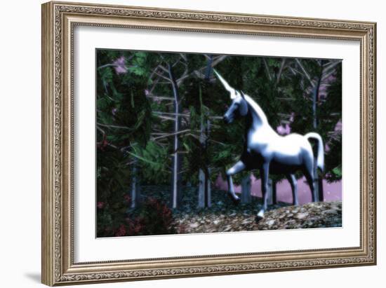 Unicorn-Christian Darkin-Framed Photographic Print