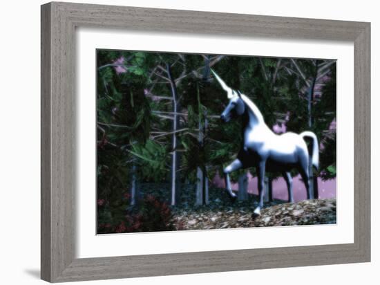 Unicorn-Christian Darkin-Framed Photographic Print