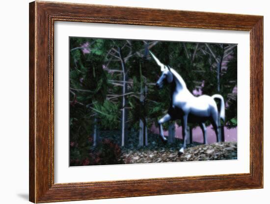 Unicorn-Christian Darkin-Framed Photographic Print