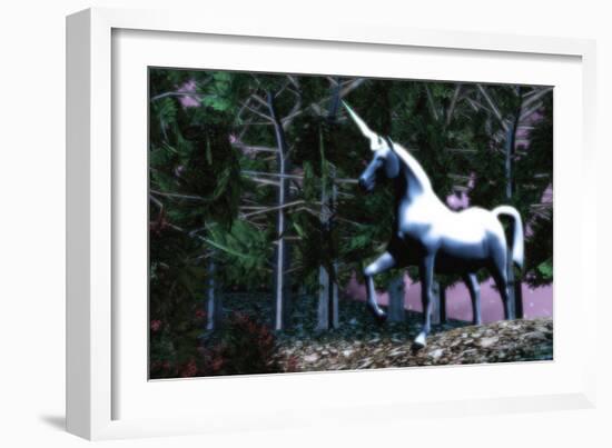 Unicorn-Christian Darkin-Framed Photographic Print