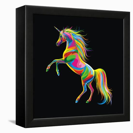 Unicorn-Bob Weer-Framed Premier Image Canvas