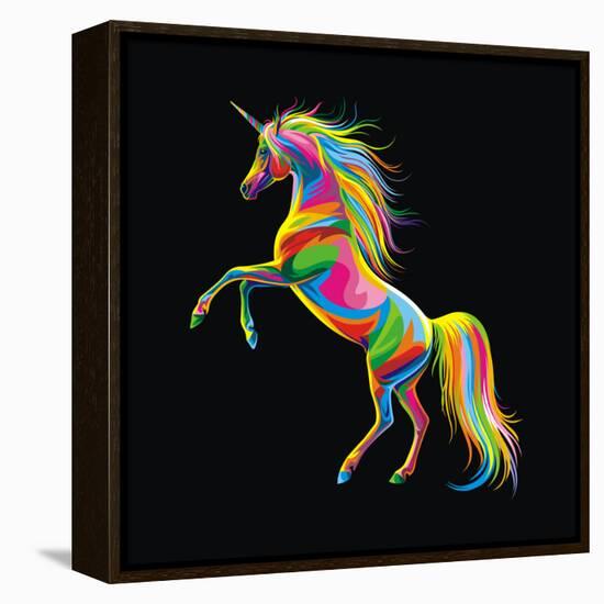 Unicorn-Bob Weer-Framed Premier Image Canvas