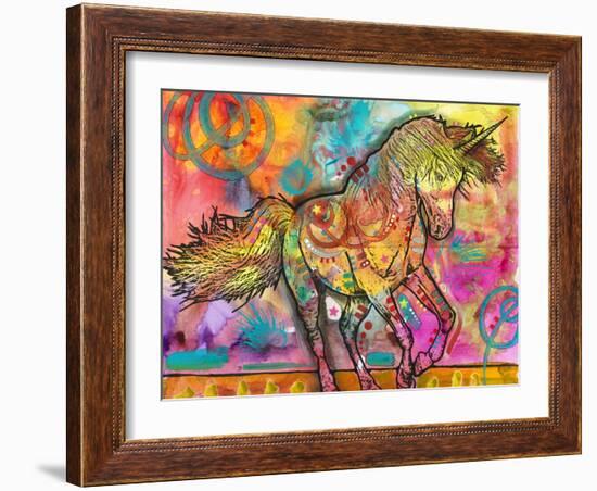 Unicorn-Dean Russo-Framed Giclee Print