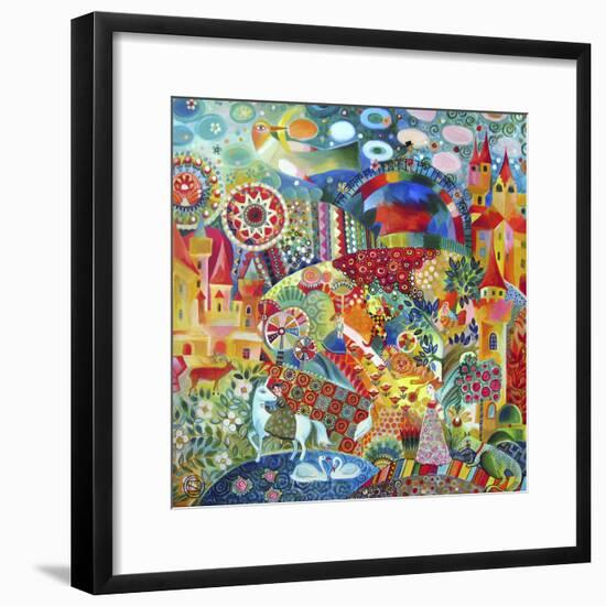 Unicorn-Oxana Zaika-Framed Giclee Print