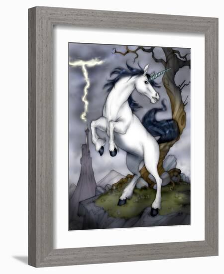 Unicorn-Harry Briggs-Framed Giclee Print