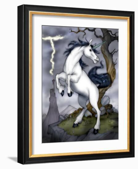 Unicorn-Harry Briggs-Framed Giclee Print