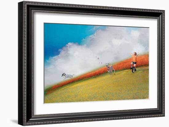 Unicycle Joy-Nancy Tillman-Framed Art Print