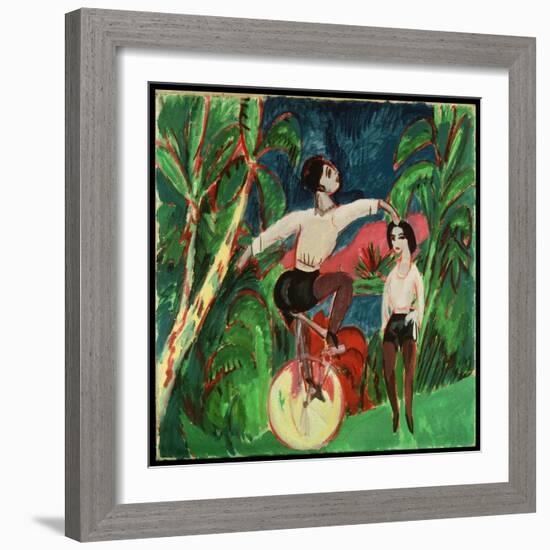 Unicycle Rider, 1911-Ernst Ludwig Kirchner-Framed Giclee Print