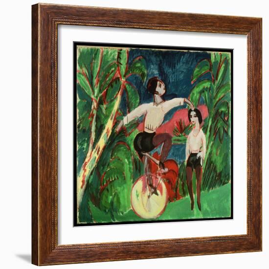 Unicycle Rider, 1911-Ernst Ludwig Kirchner-Framed Giclee Print