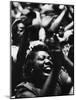 Unidentified African American Women at Meeting First Baptist Church During Bus Boycott-null-Mounted Photographic Print