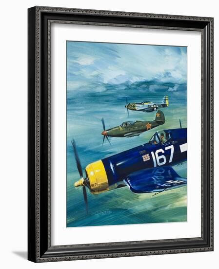 Unidentified Aircraft-Wilf Hardy-Framed Giclee Print