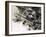 Unidentified Dog Fight Between British Biplanes and a German Triplane-Wilf Hardy-Framed Giclee Print