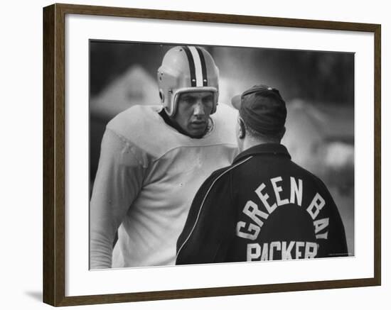 Unidentified Green Bay Packer Team Member-George Silk-Framed Premium Photographic Print