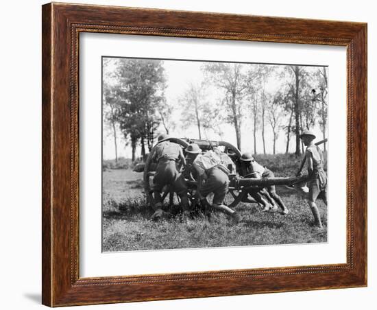 Unidentified Members of the 7th Brigade-null-Framed Photographic Print