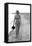 Unidentified Model in at a Beach, 1960-Allan Grant-Framed Premier Image Canvas