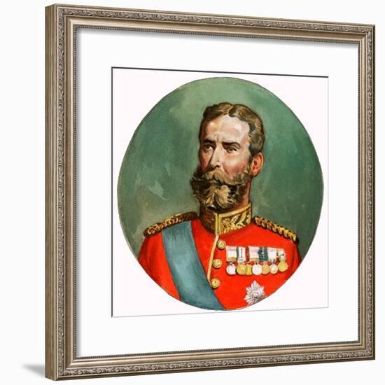 Unidentified Portrait of Much Decorated Man-null-Framed Giclee Print