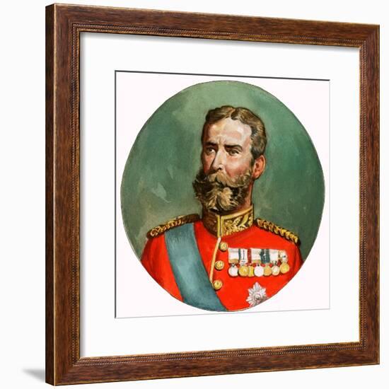 Unidentified Portrait of Much Decorated Man-null-Framed Giclee Print