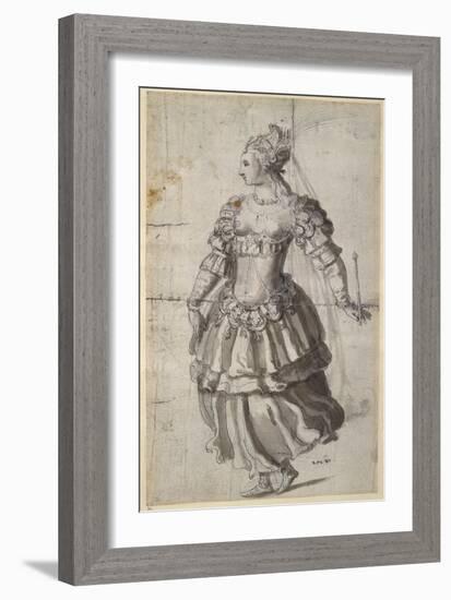 Unidentified Queen-Inigo Jones-Framed Giclee Print