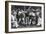 Unidentified Sailors Watch a Boxing Match in their Midst Aboard Hmas Melbourne, 1915-null-Framed Photographic Print