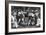 Unidentified Sailors Watch a Boxing Match in their Midst Aboard Hmas Melbourne, 1915-null-Framed Photographic Print