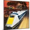 Unidentified Train Montage-Wilf Hardy-Mounted Giclee Print