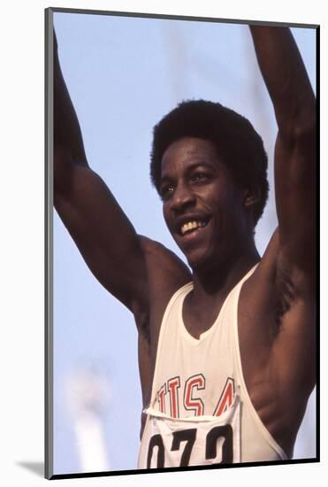 Unidentified Us Athlete at the 1972 Summer Olympic Games in Munich, Germany-John Dominis-Mounted Photographic Print
