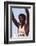 Unidentified Us Athlete at the 1972 Summer Olympic Games in Munich, Germany-John Dominis-Framed Photographic Print