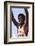 Unidentified Us Athlete at the 1972 Summer Olympic Games in Munich, Germany-John Dominis-Framed Photographic Print