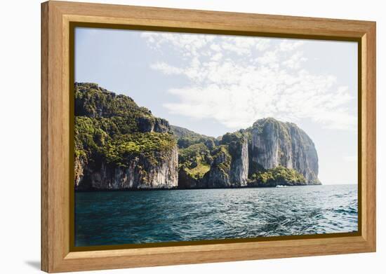 Uninhabited Tropical Island in the Andaman Sea Near Koh Phi Phi, Thailand-Harry Marx-Framed Premier Image Canvas