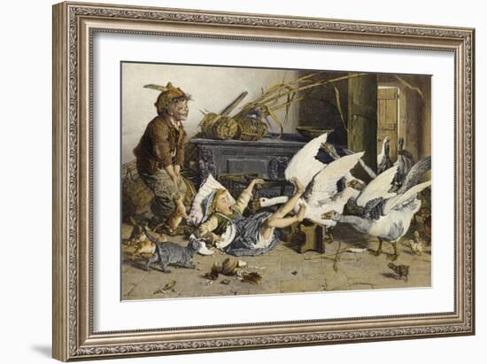 Uninvited Guests-Gaetano Chierici-Framed Giclee Print